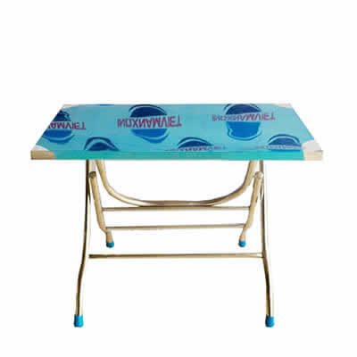 Bàn inox chữ nhật 800x1300mm mặt trơn